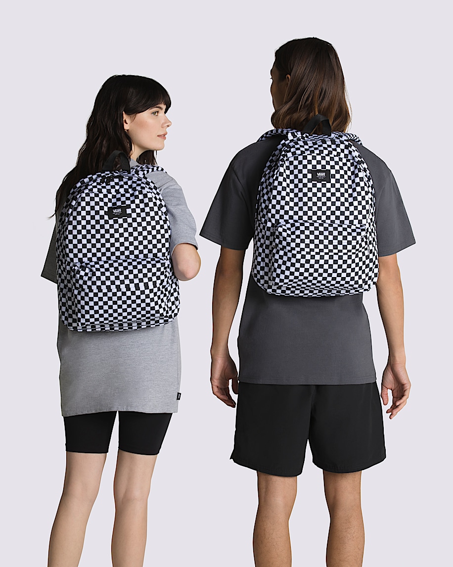 Vans | Old Skool H2O Check Backpack Black/White | Vans
