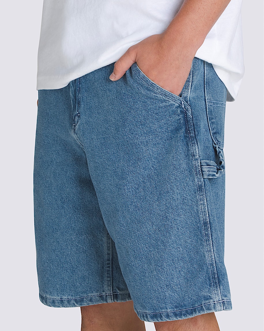 Drill Chore Loose Denim 22'' Shorts - 5