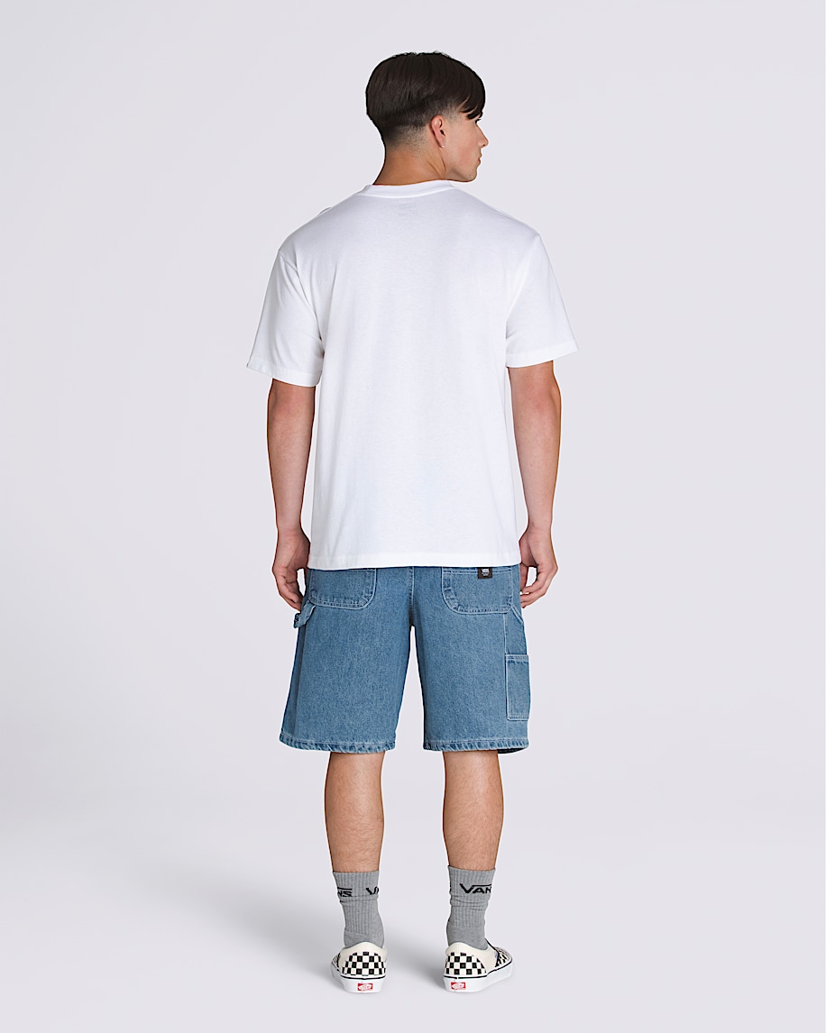 Drill Chore Loose Denim 22'' Shorts - 4
