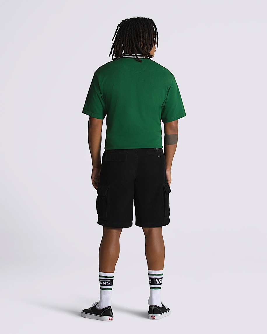 Corduroy Loose Cargo 22'' Shorts - 2