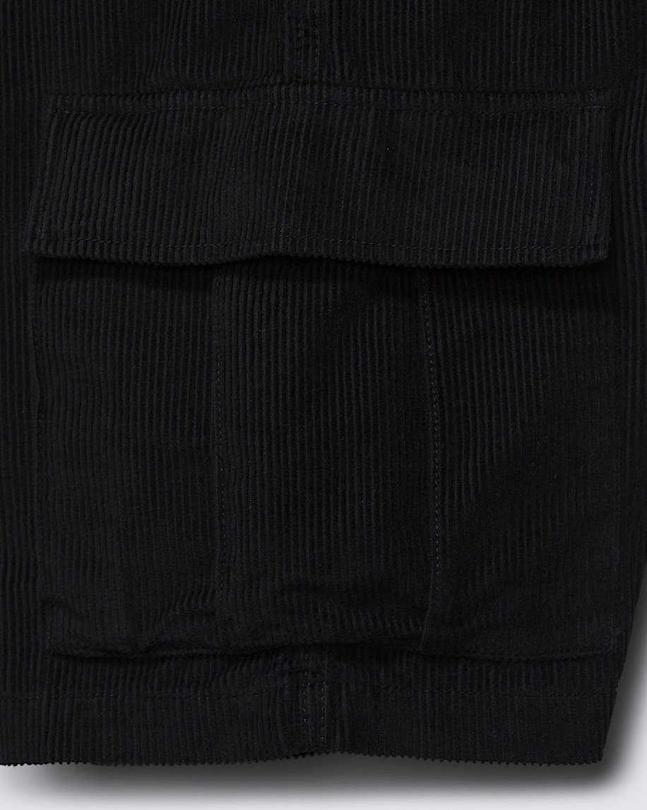 Corduroy Loose Cargo 22'' Shorts - 4