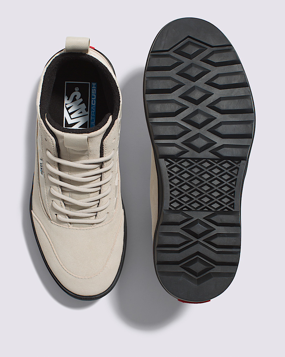 MTE Colfax Boot Checkerboard Shoe in Cream | Vans