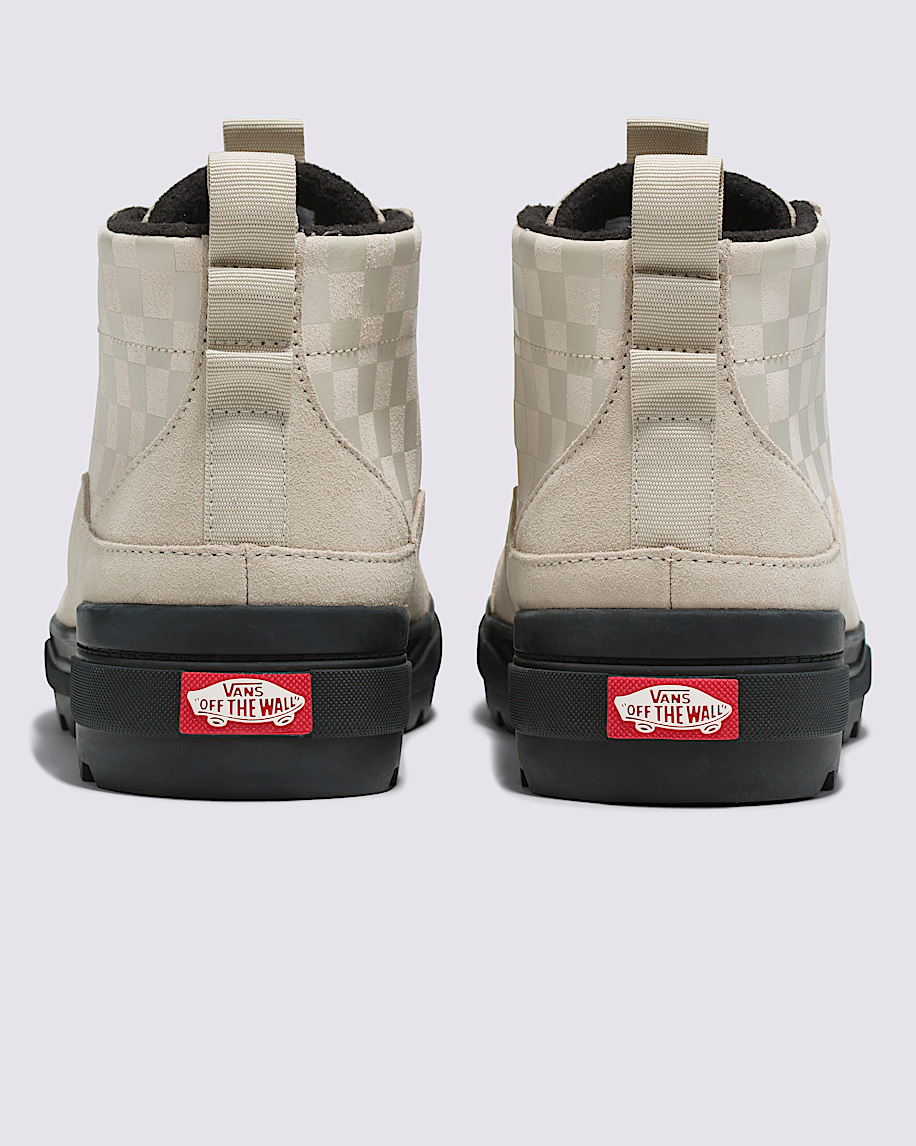MTE Colfax Boot Checkerboard Shoe in Cream| Vans US