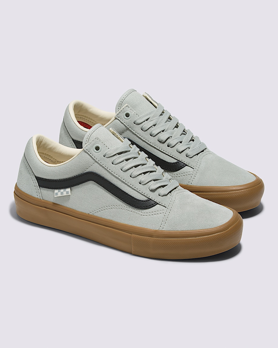 Skate Old Skool Shoe in Grey / Gum | Vans