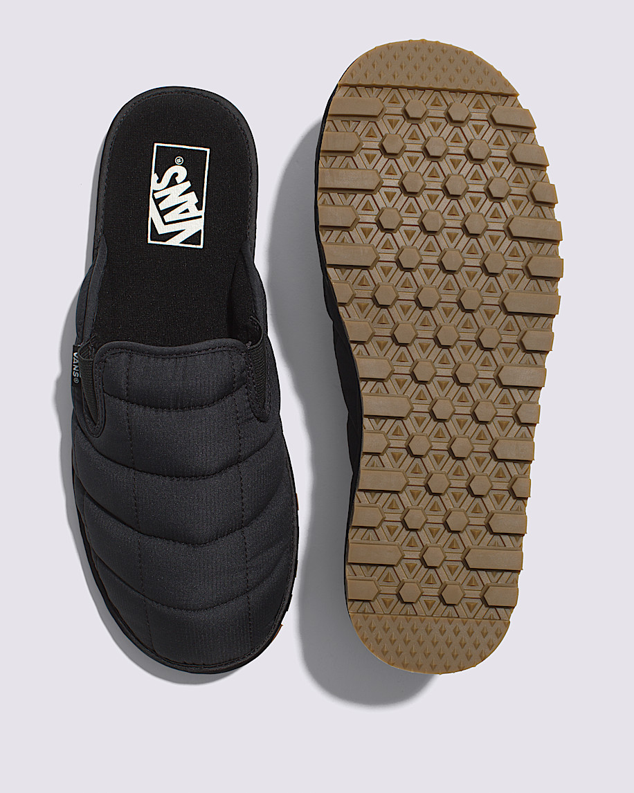 【VANS】 MTE Mountain Mule ★ Black & Khaki MTE Quilted Mountain Mule Shoe in Black | Vans