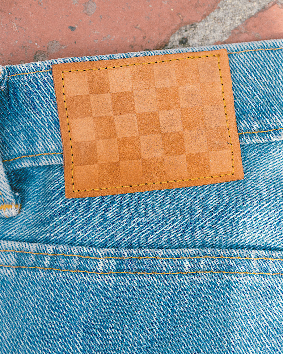 Check-5 Baggy Denim 23'' Shorts