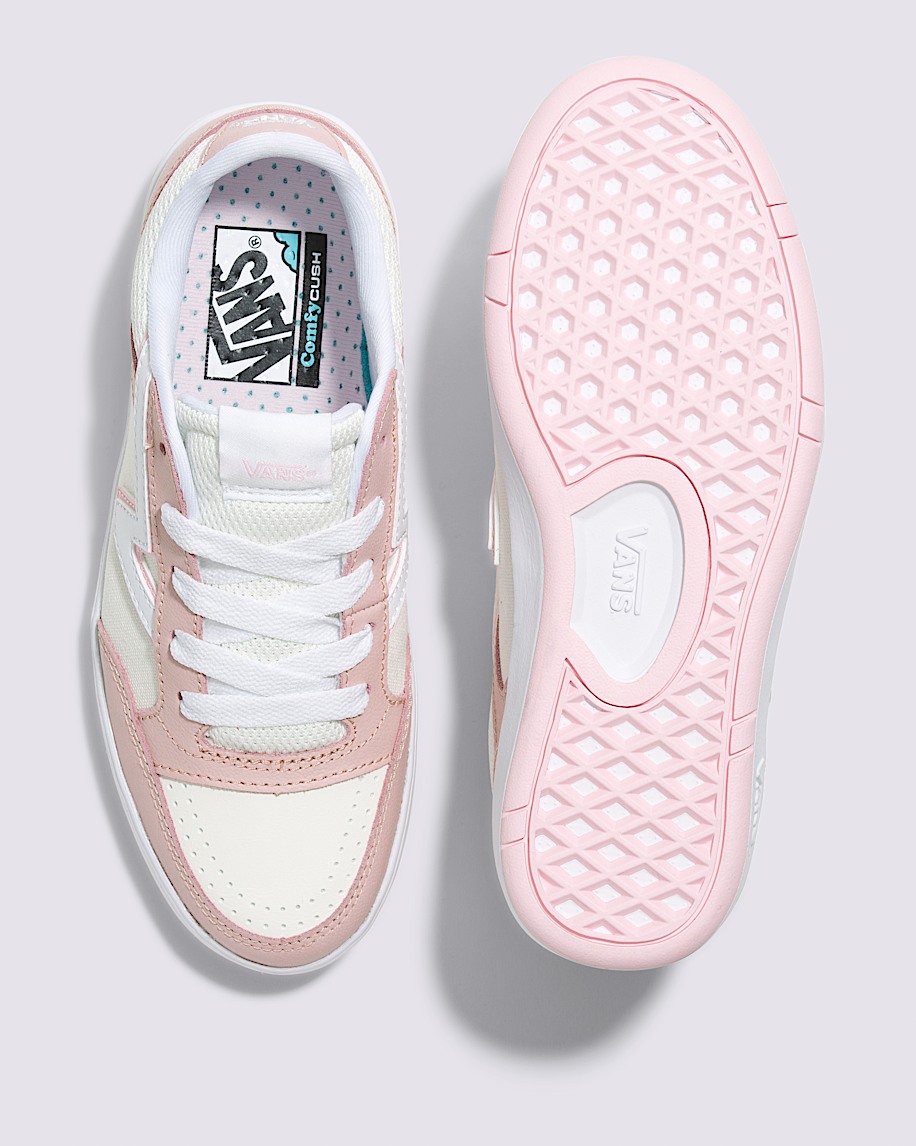 Lowland ComfyCush New Varsity Shoe in Rose Smoke Pink