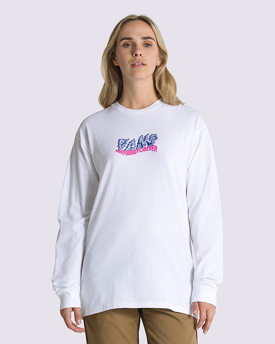 Digital Wavy Vans Long Sleeve T-Shirt - 4