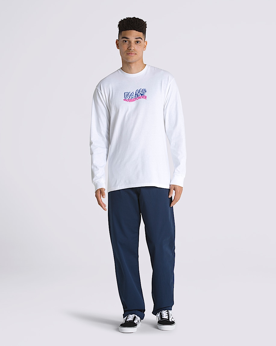 Digital Wavy Vans Long Sleeve T-Shirt - 5