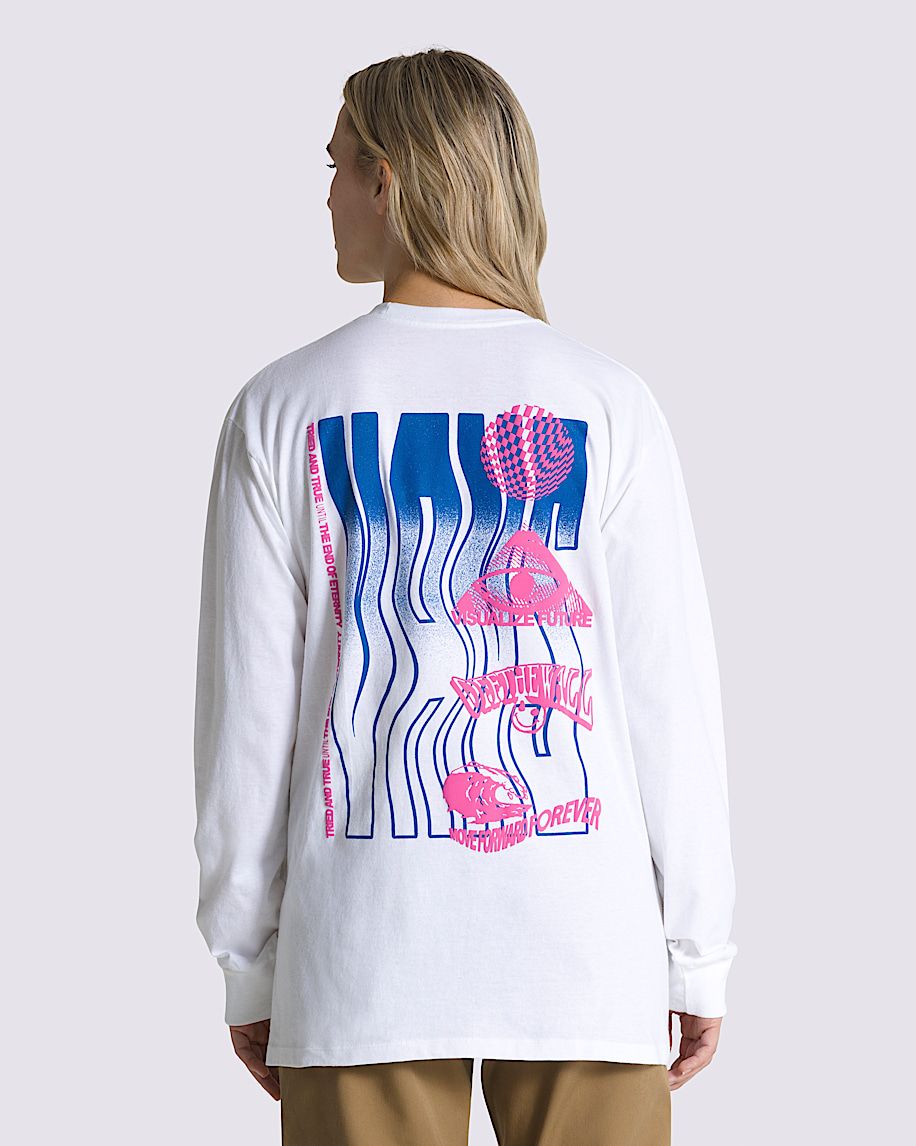 Digital Wavy Vans Long Sleeve T-Shirt - 3