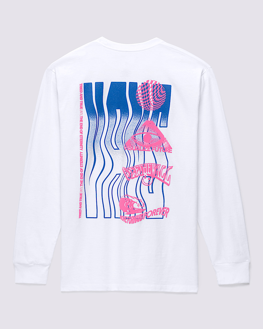 Digital Wavy Vans Long Sleeve T-Shirt - 8
