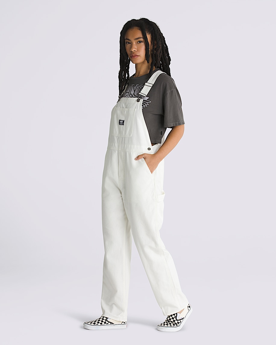 Ground Work Overalls in Marshmallow White | Vans