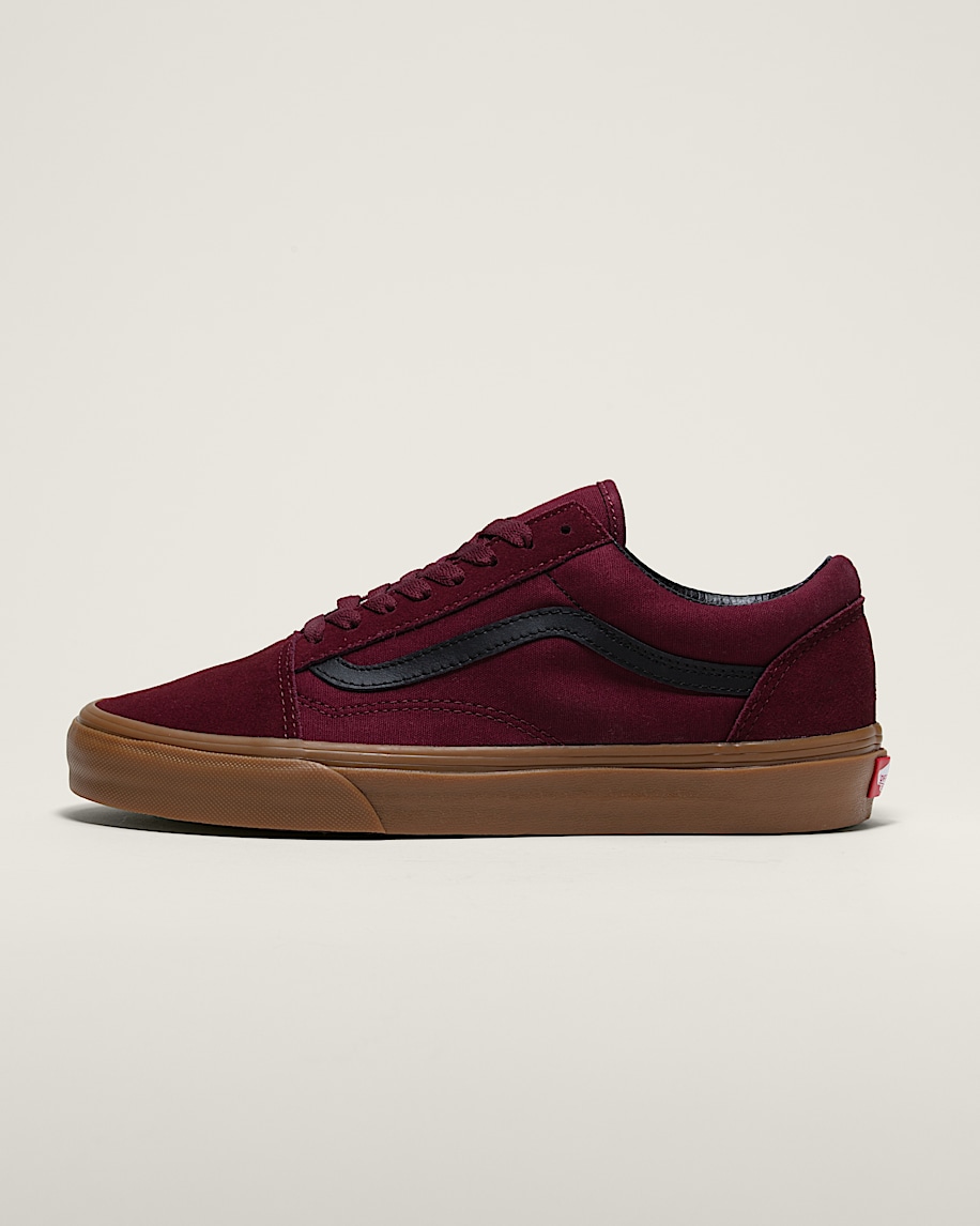 Customs Port Royal Suede Gum Sole Old Skool in Customs Vans
