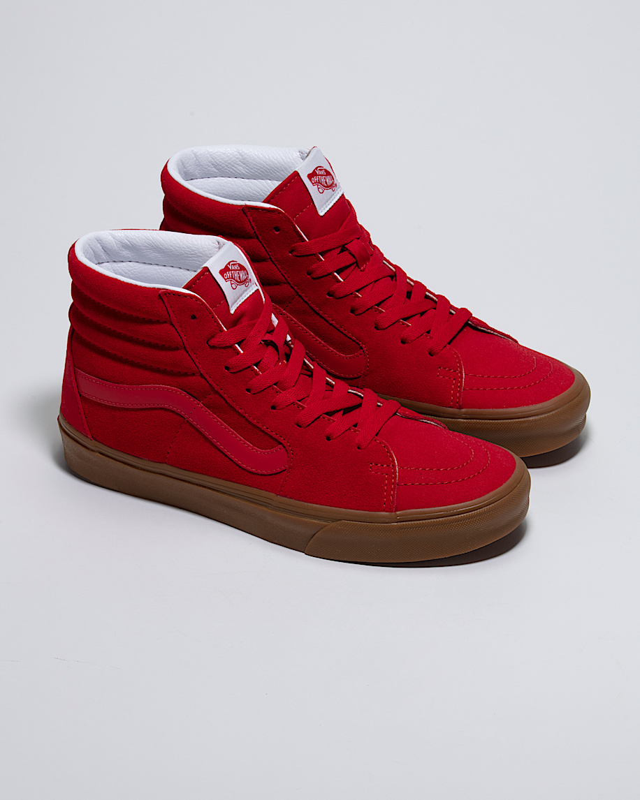 Customs Racing Red Gum Sole Sk8-Hi