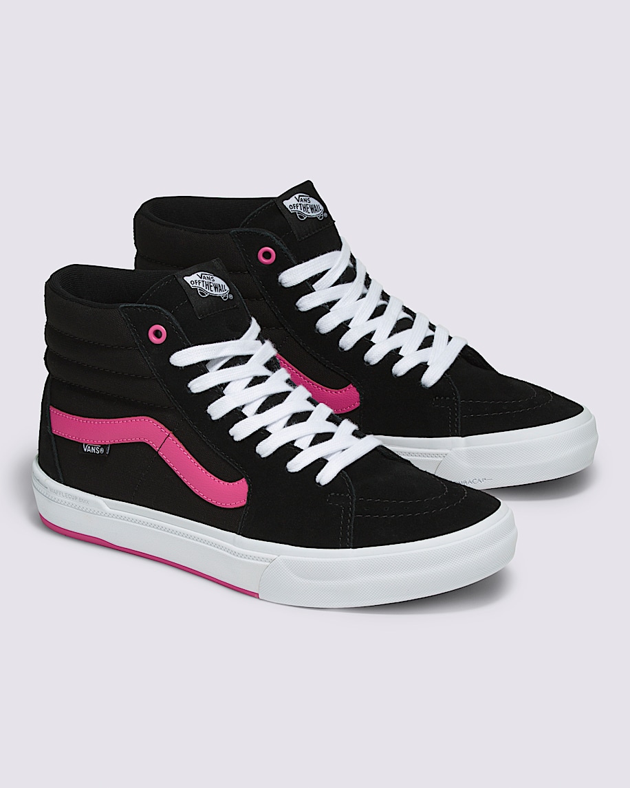 Vans BMX Old Skool Black Neon Pink Size US 9.5 Men's Rare