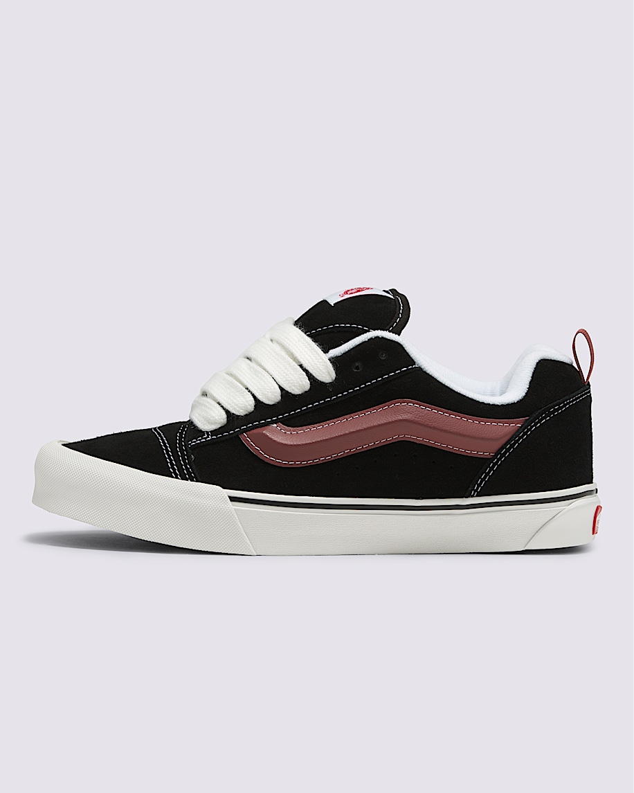 Knu Skool Suede Shoe in Black / White | Vans