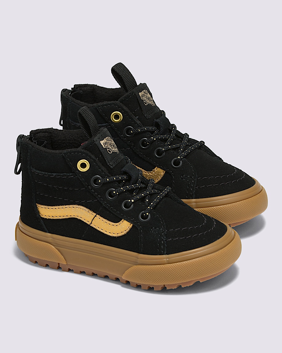 全国送料無料の通販 Toddler Vans | Gum / Gold / Black in Shoe MTE-1 Zip Sk8-Hi ジェルネイル・ネイルシール
