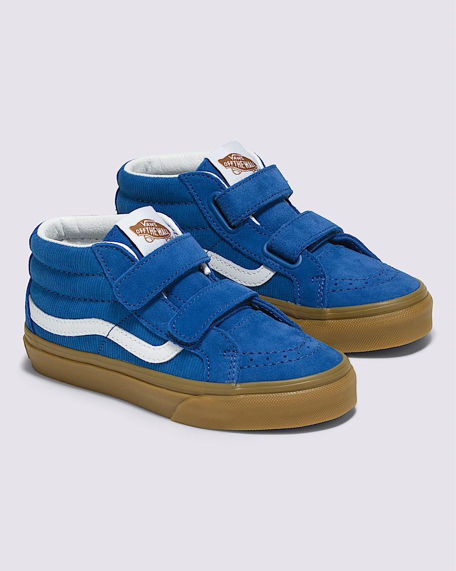 Little Kids Sk8-Mid Reissue V Corduroy Shoe - 2