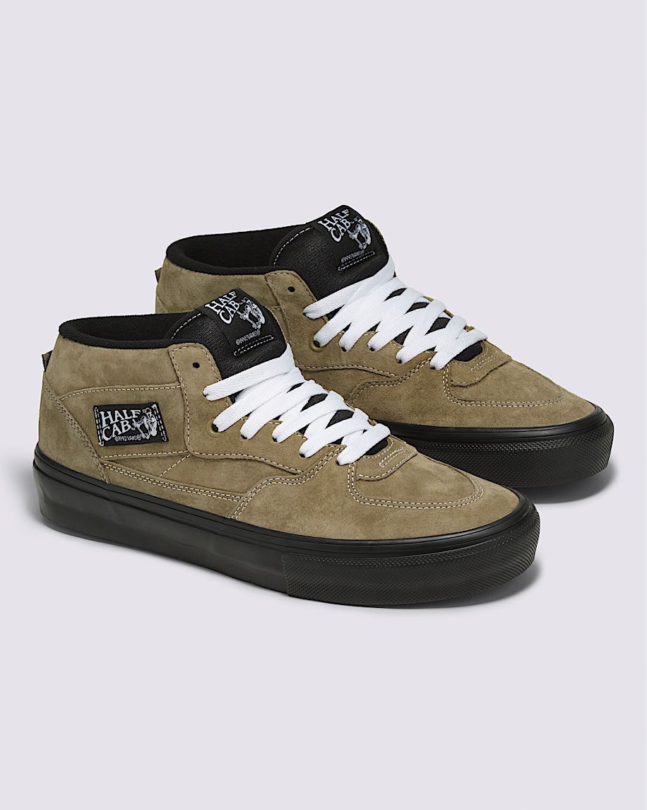 みんなが待ってた！＼再入荷待ち／人気ランキング in Shoe Suede Pig Cab Half Skate Olive Vans | Brown 靴