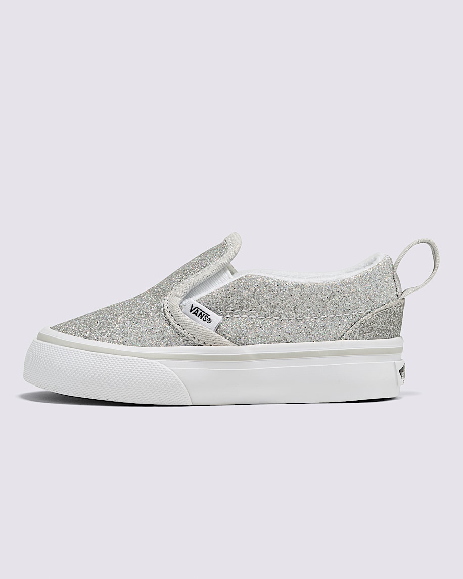 Toddler Slip-On V Glitter Shoe - 1