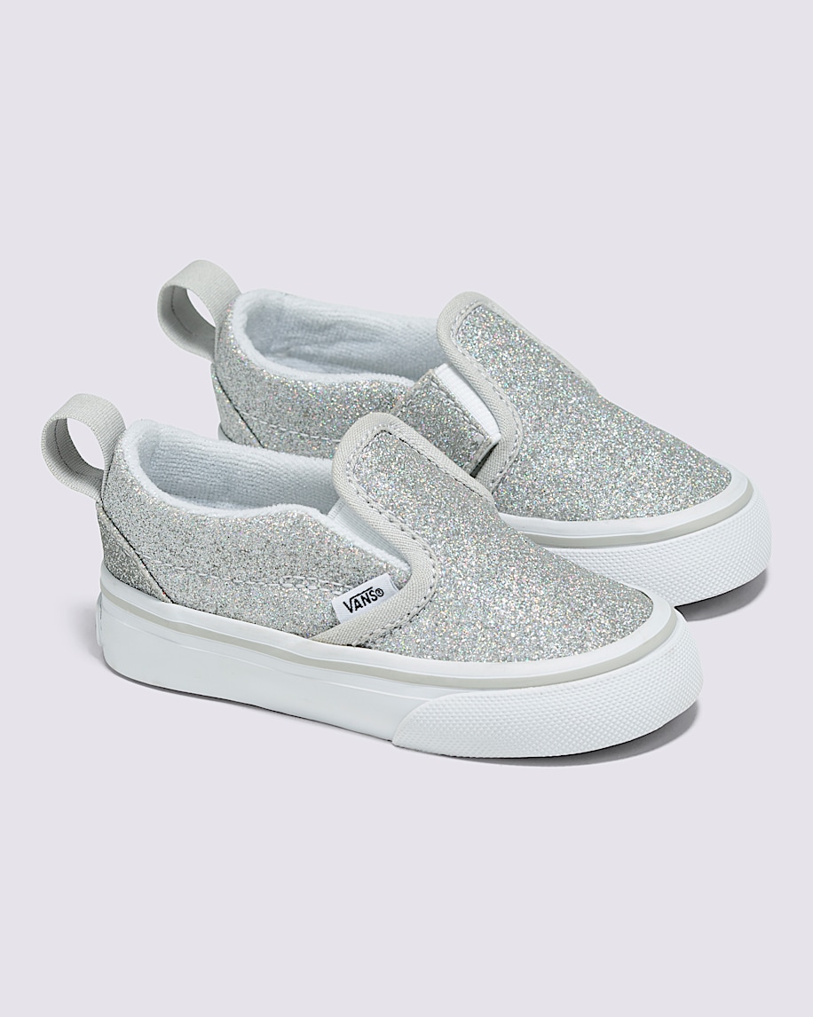 Toddler Slip-On V Glitter Shoe - 2