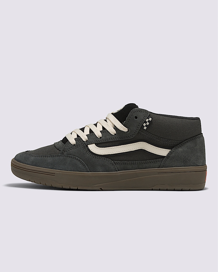 【Vans】☆スニーカー☆ ZAHBA SHOE Zahba Mid Shoe in Dark Grey / Gum | Vans