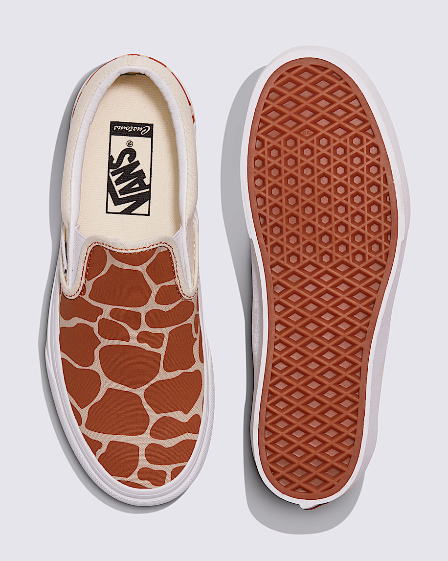 【VANS】Customs Slip-On Platform Shoe-カウプリント Customs Classic Slip-On Platform Shoe in Customs | Vans