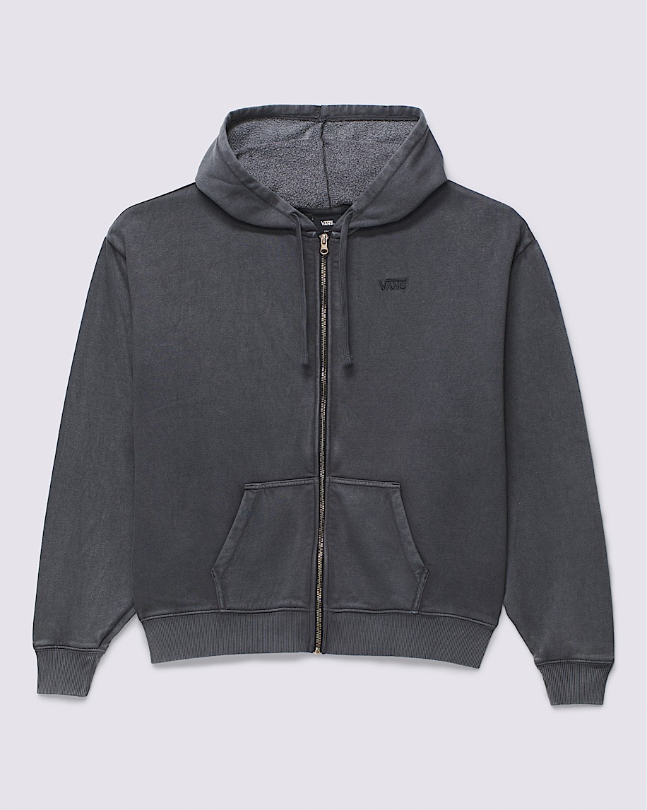 商品画像：Oversized Full Zip Hoodie - Washed Black - DPRIQUE | 60 3