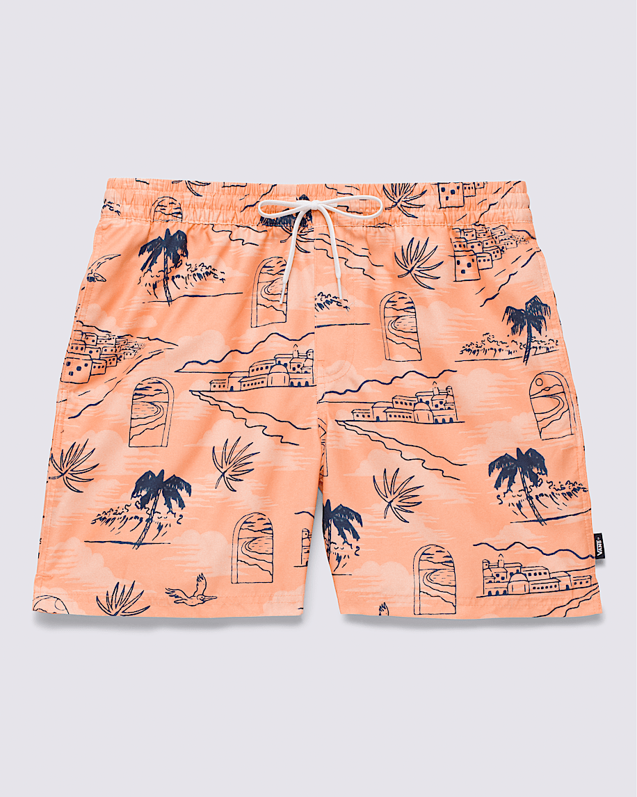 Primary Print Elastic 17'' Boardshorts - 1