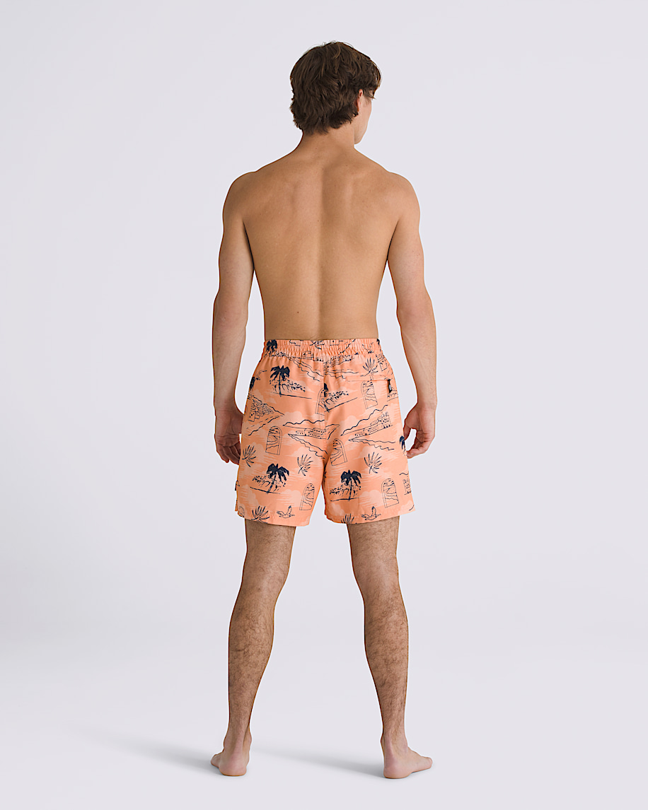 Primary Print Elastic 17'' Boardshorts - 4