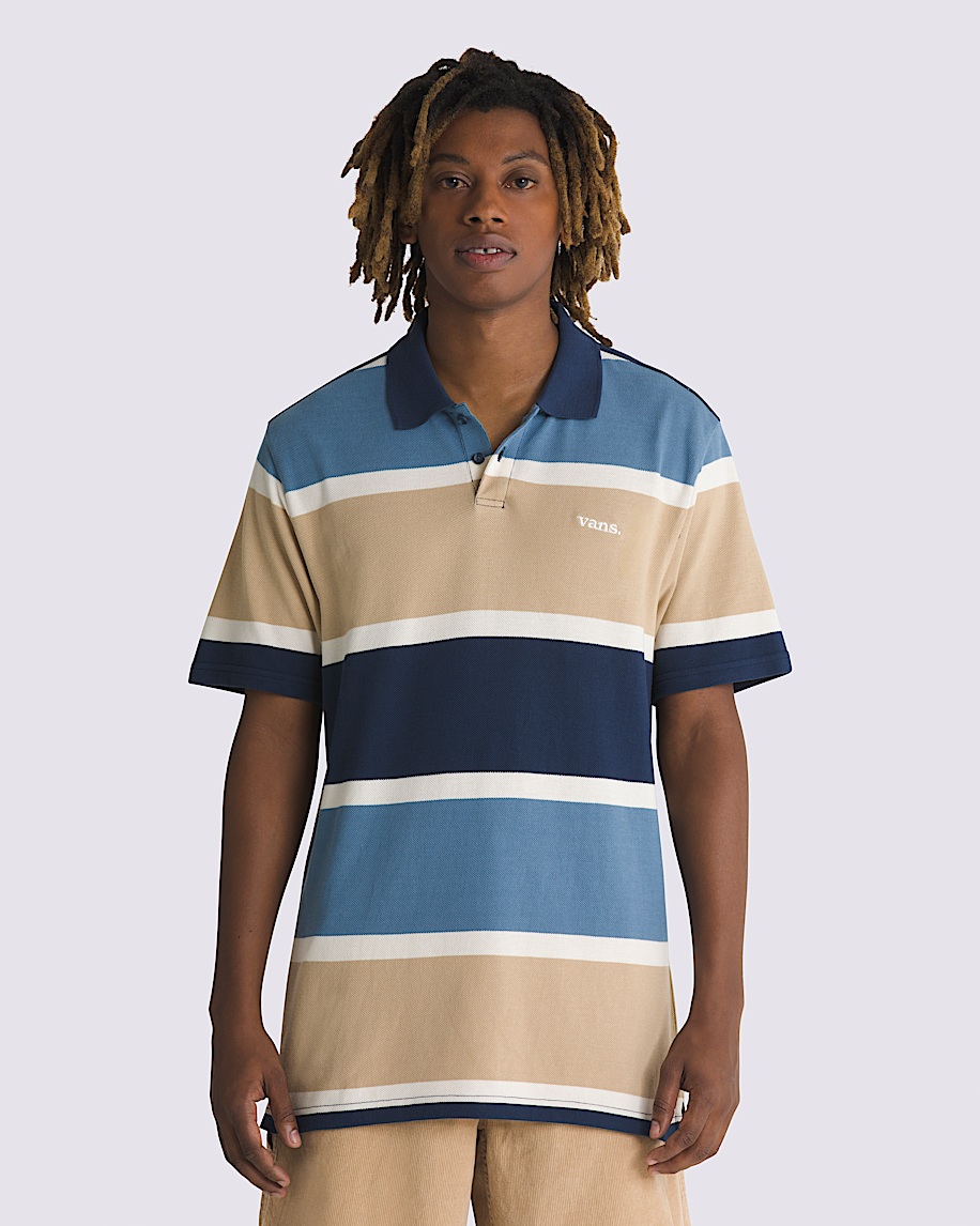 Halecrest Stripe Polo Shirt - 1