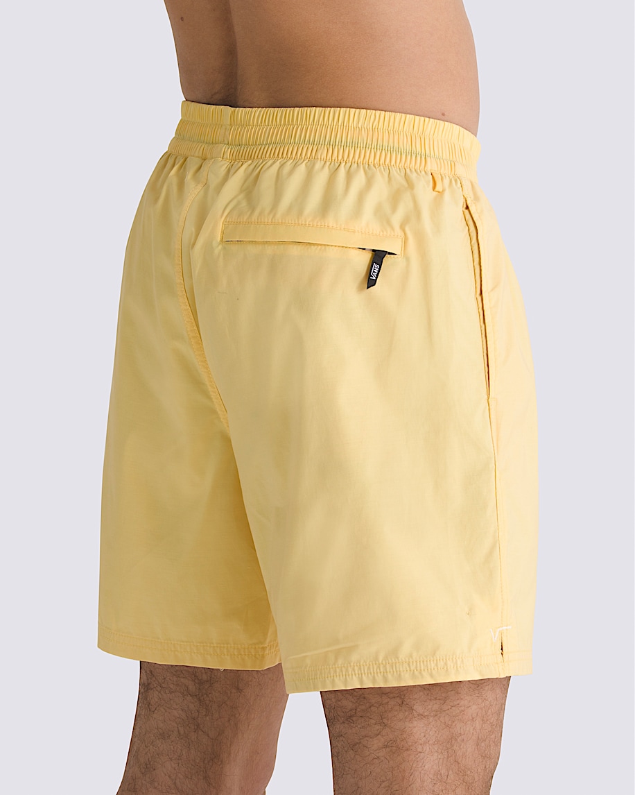 Primary Solid Elastic 17'' Boardshorts in Yarrow Yellow | Vans