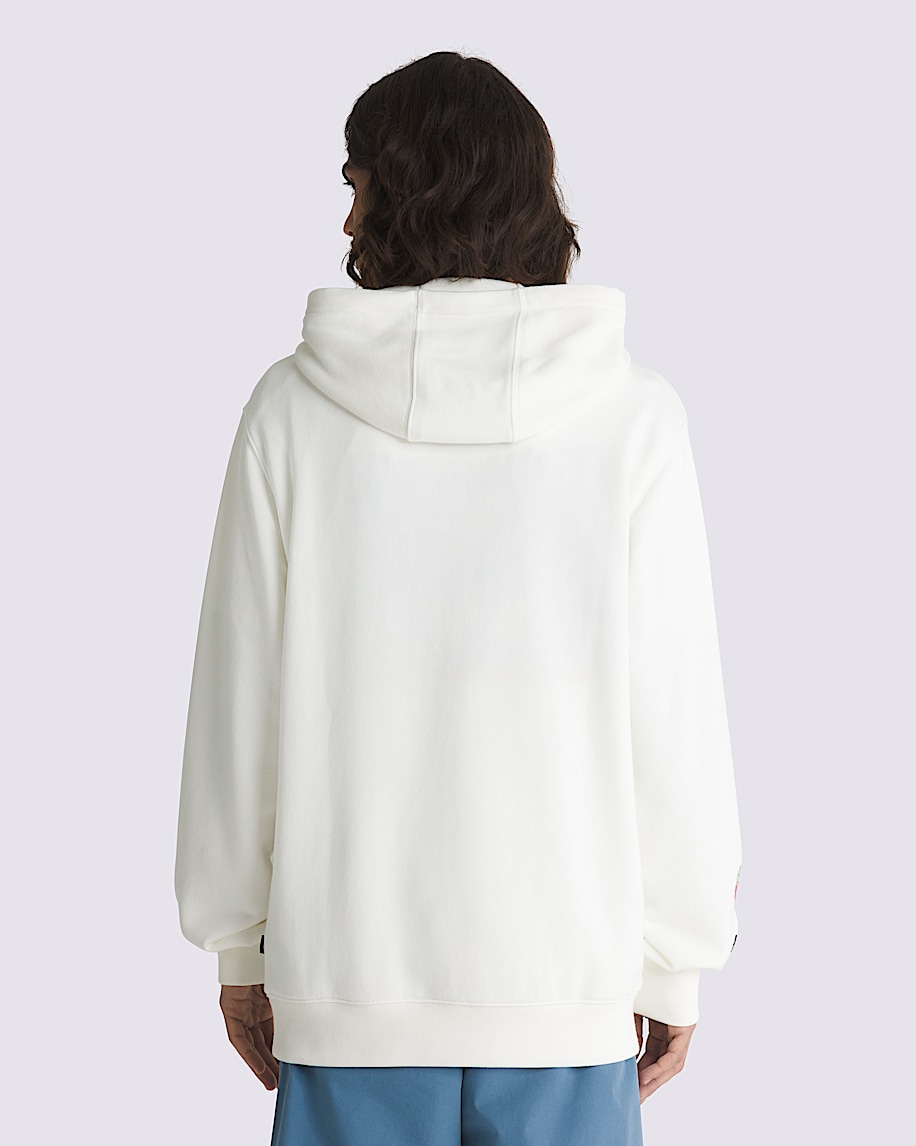 パーカー・フーディ Golden White cotton Alighiero sweatshirt Tropical Pullover Hoodie en Marshmallow White | Vans CA