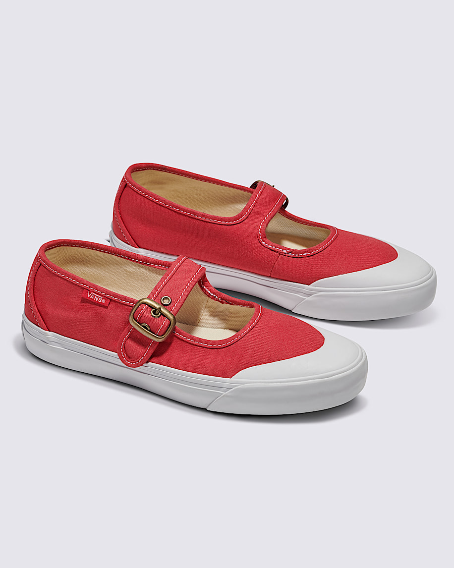 ★ VANS ★ Mary Jane Red Toddler Mary Jane Canvas Shoe in Tomato Red | Vans