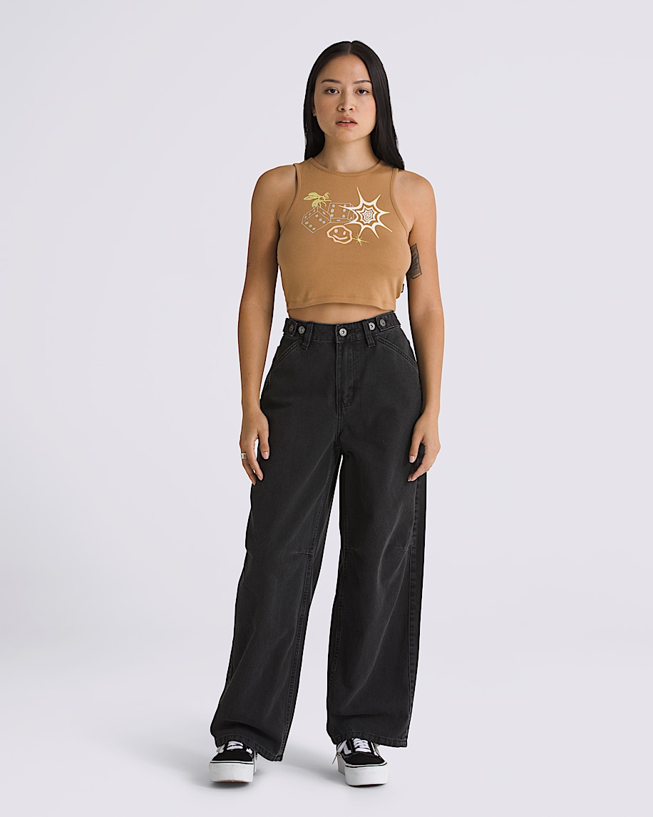 Total Mess Fitted Tank Top