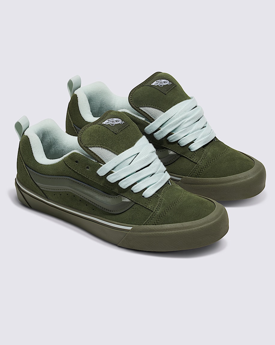 【人気ショップが最安値挑戦！】 Knu Vans | Green Olive in Shoe Suede Skool 靴