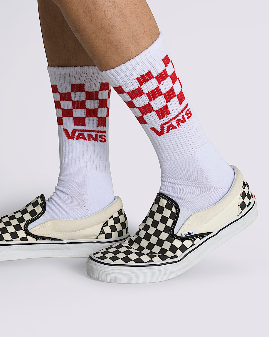 Checkerboard Crew Socks 3-Pack - 2