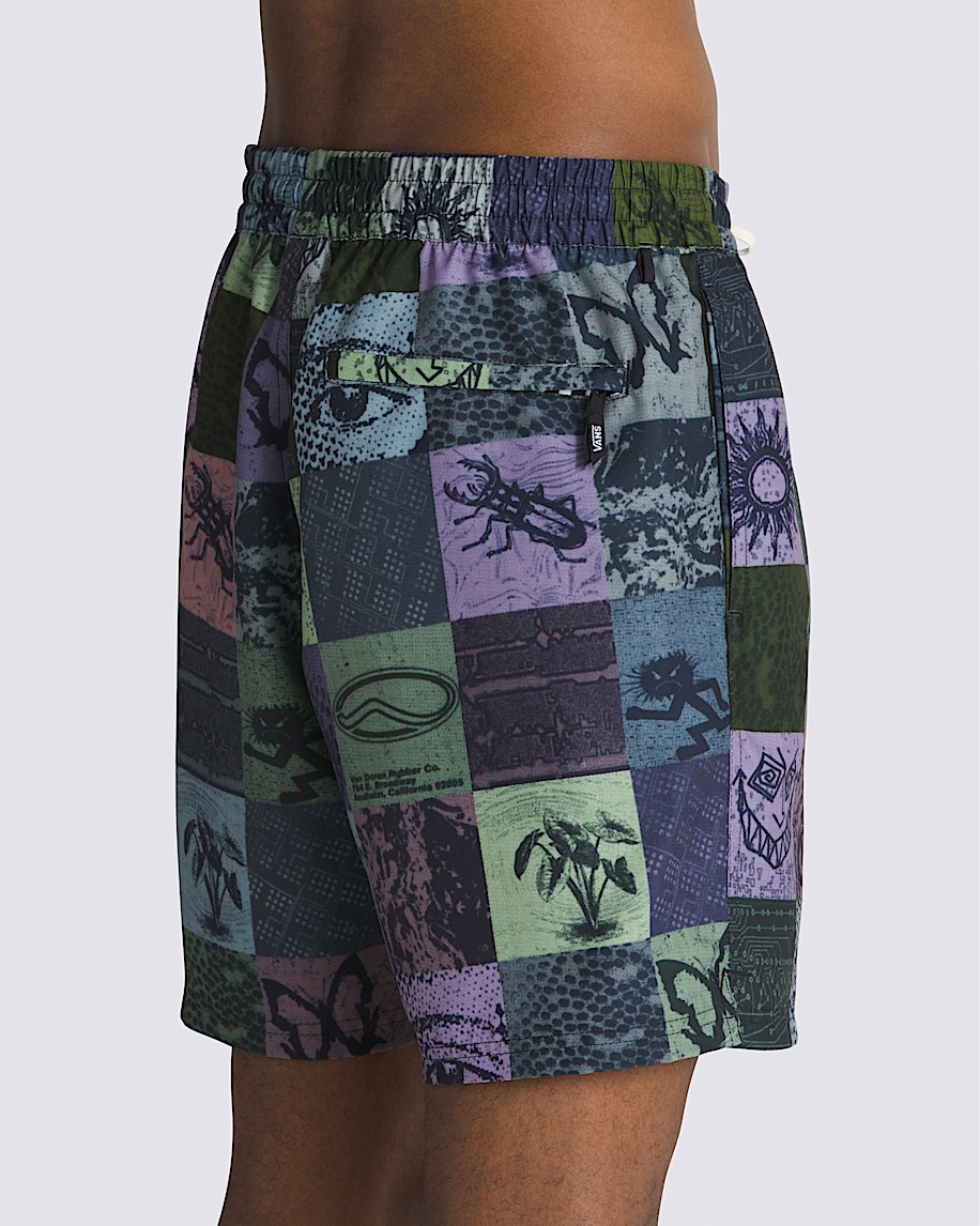 Primary Print Elastic 17'' Boardshorts - 5