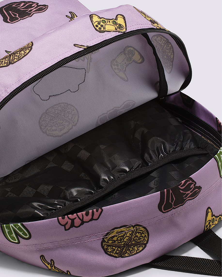 Kids Old Skool Grom Backpack in Lavender Mist Purple | Vans