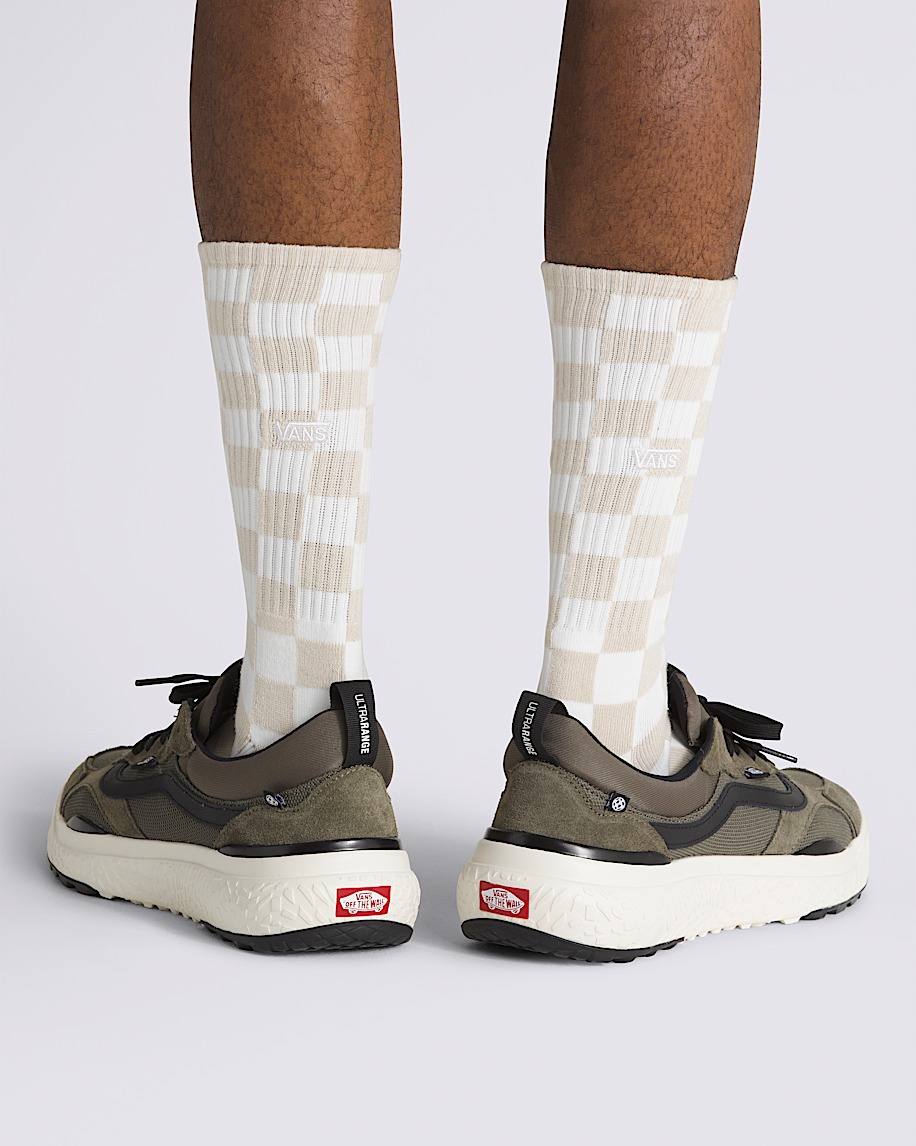 Checkerboard Crew Socks