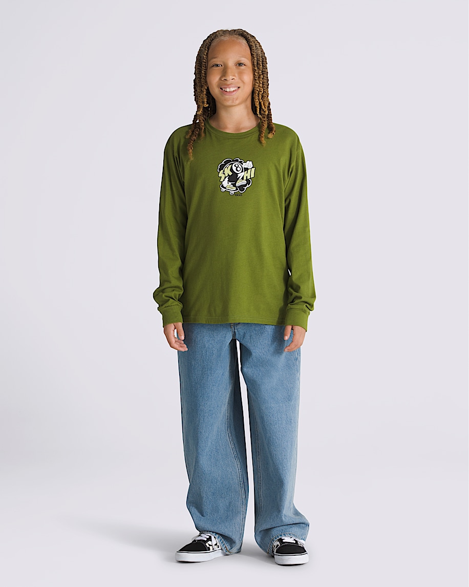 Kids Sk8-Hi Ball Long Sleeve T-Shirt - 4