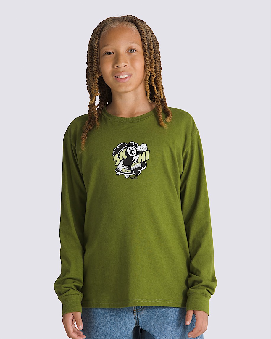 Kids Sk8-Hi Ball Long Sleeve T-Shirt - 3
