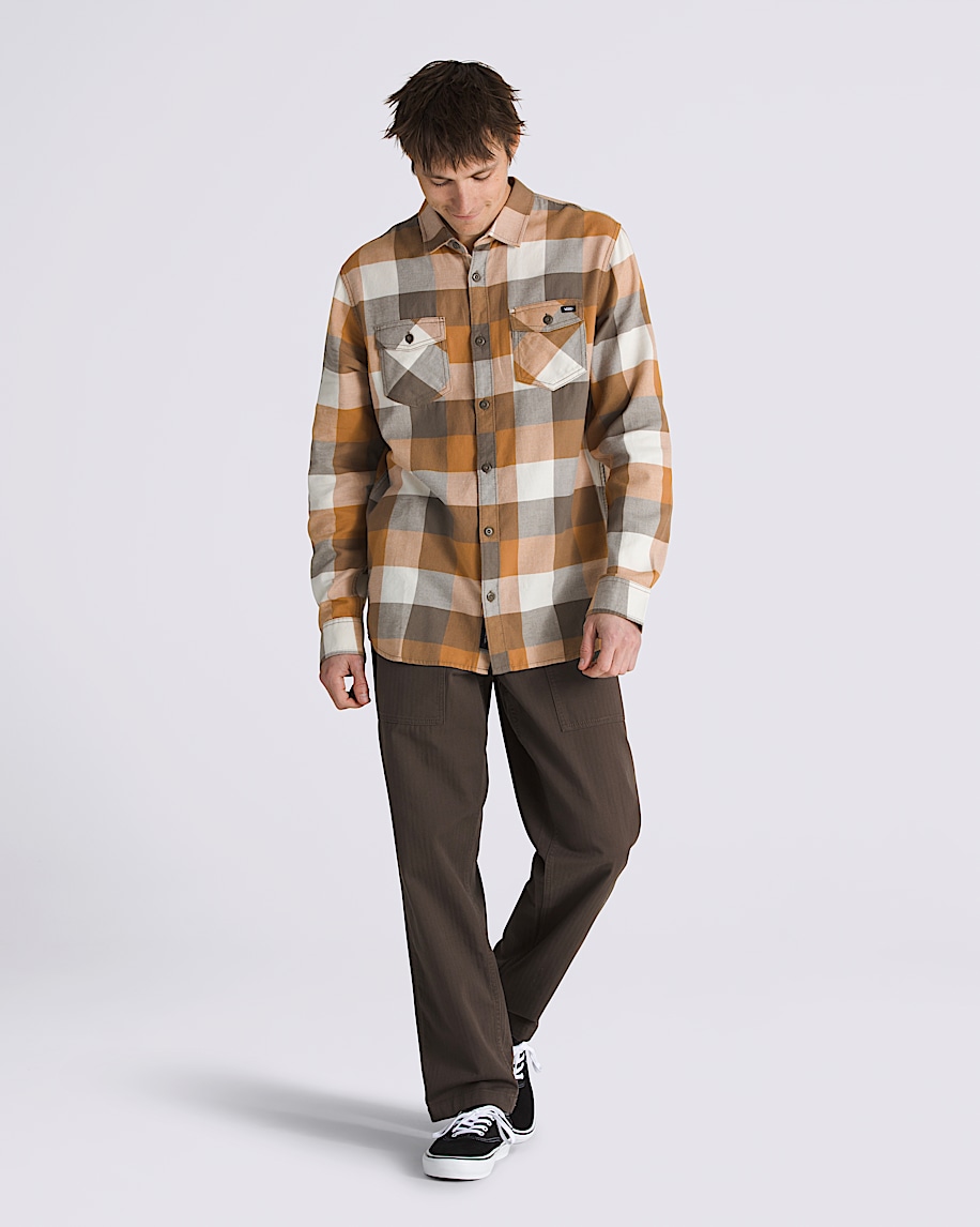 Box Flannel Classic Long Sleeve Shirt - 3