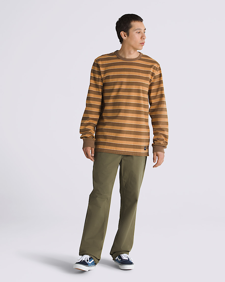 Awbrey Long Sleeve Shirt in Sepia / Brown Sugar | Vans