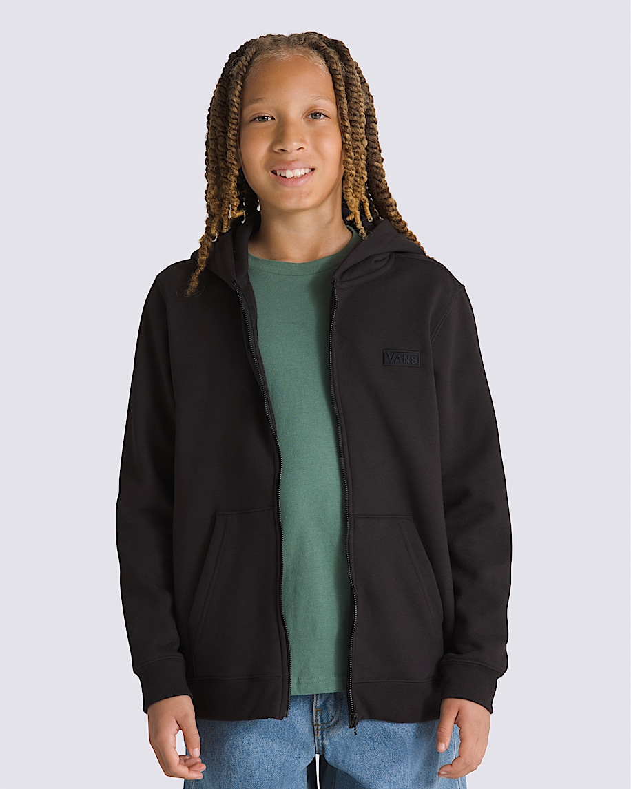 Kids Core Basic Full Zip Hoodie - 2