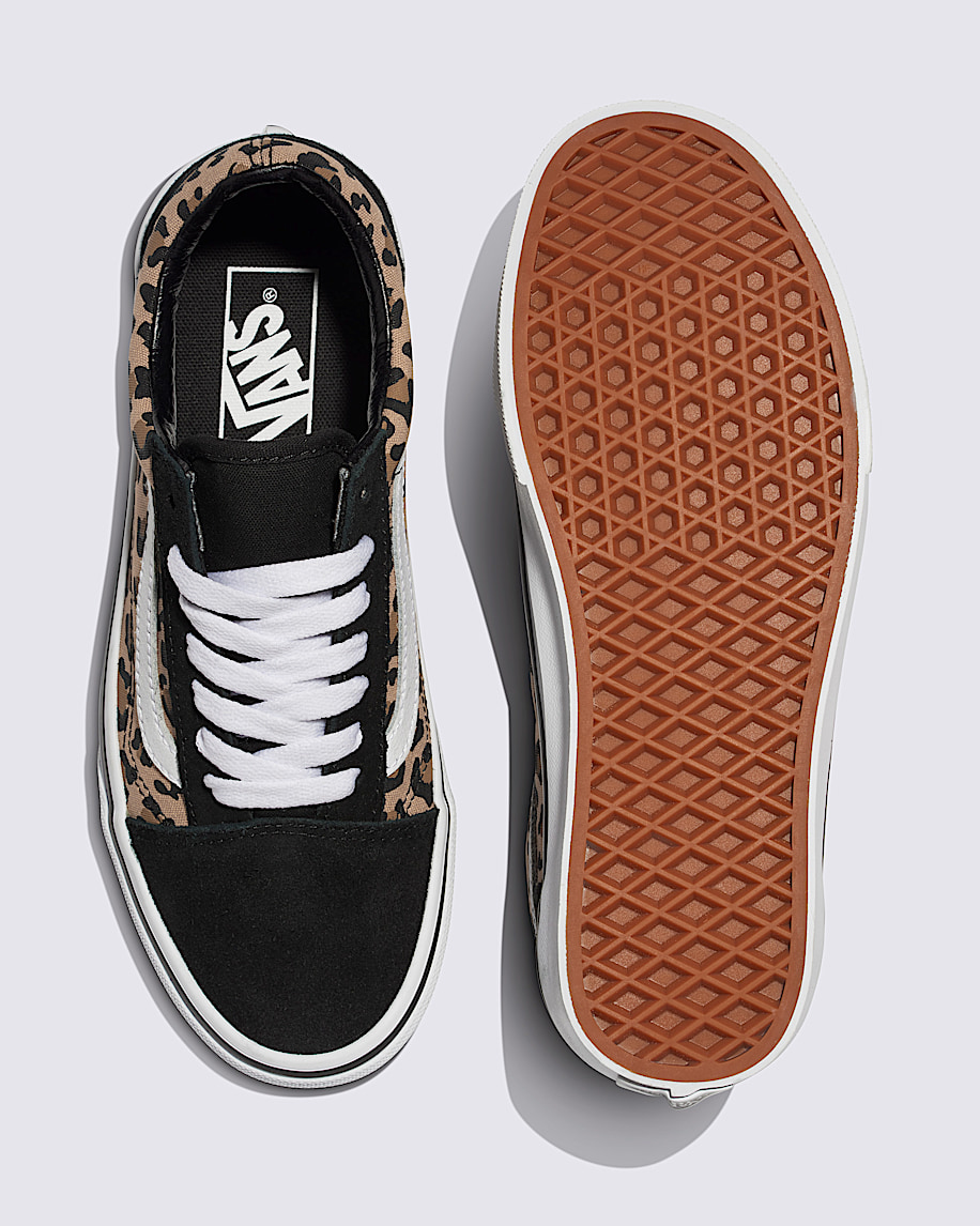 関税込★VANS★OLD SKOOL★レオパード柄★兼用★ANIMALIER BLACK Old Skool Leopard Shoe in Animalier Brown / Black | Vans
