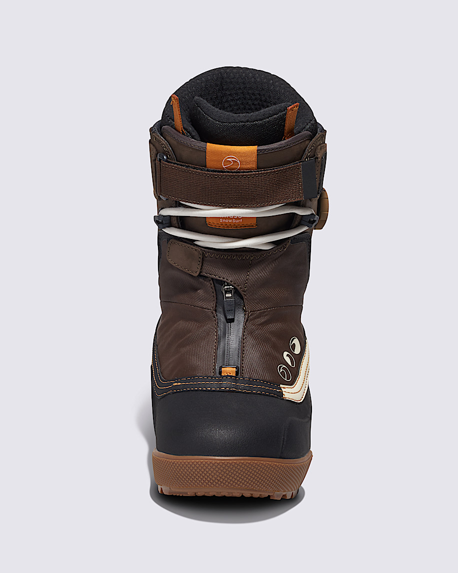 Mens Infuse Snowsurf Snowboard Boot in Brown / Black| Vans US