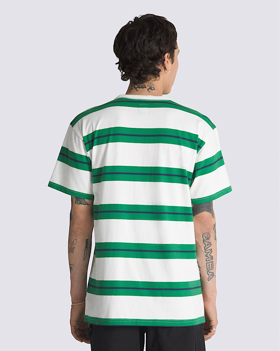 Turner Stripe Knit Pocket T-Shirt - 2