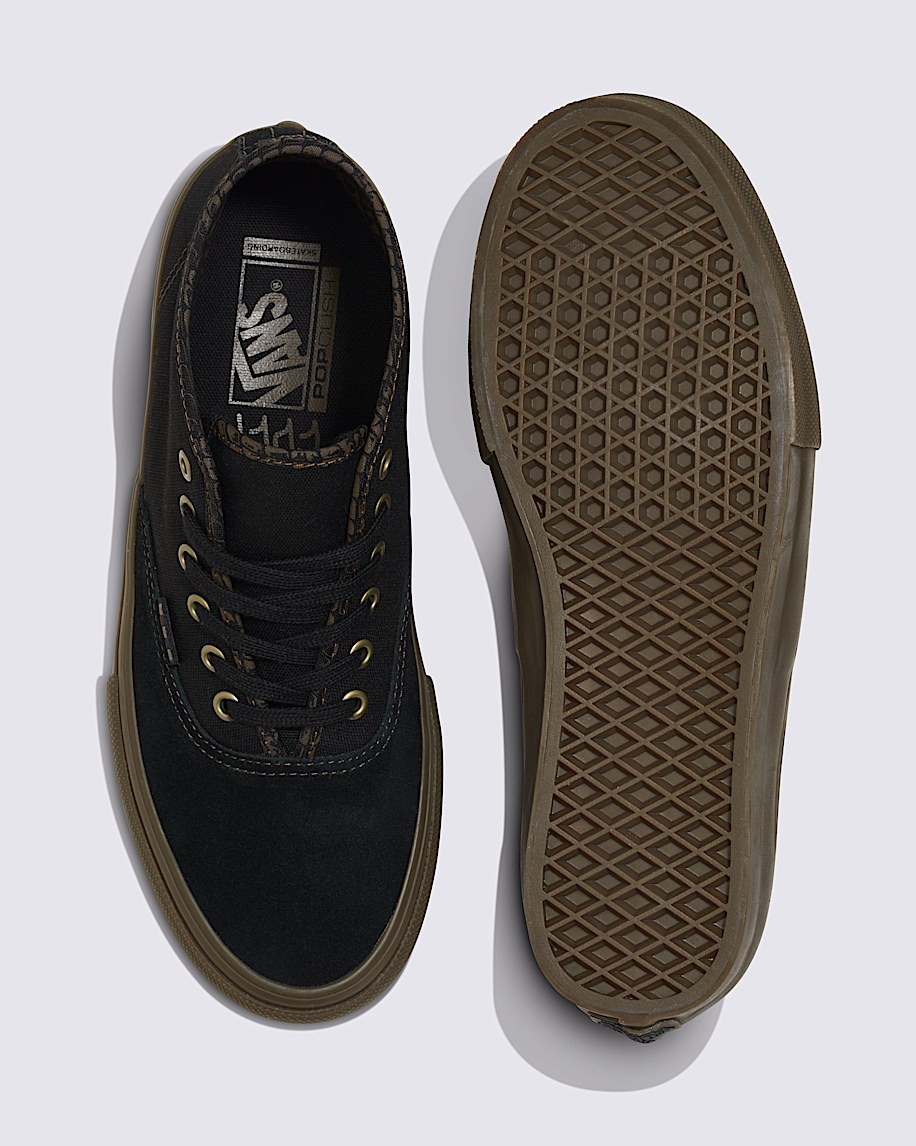 Vans X Cult BMX Authentic Mid Shoe in Black / Gum | Vans