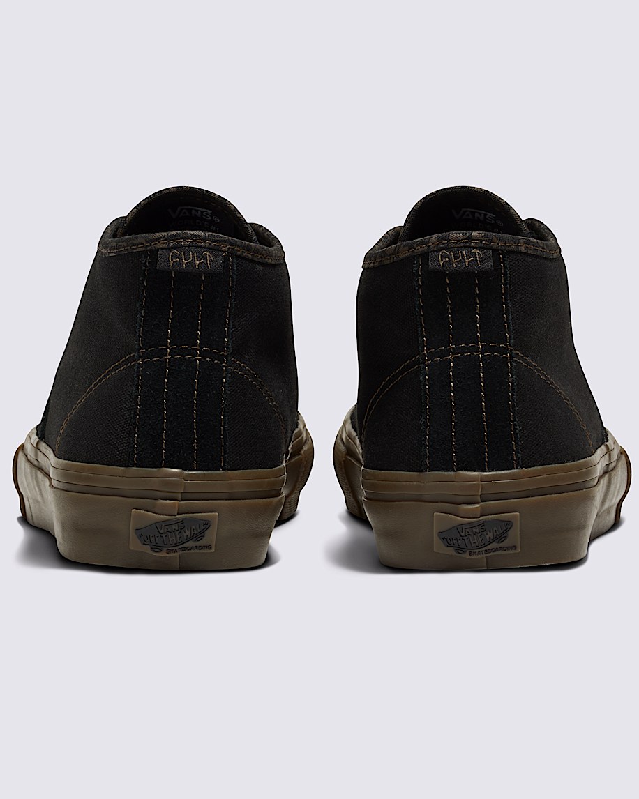 Vans X Cult BMX Authentic Mid Shoe in Black / Gum | Vans